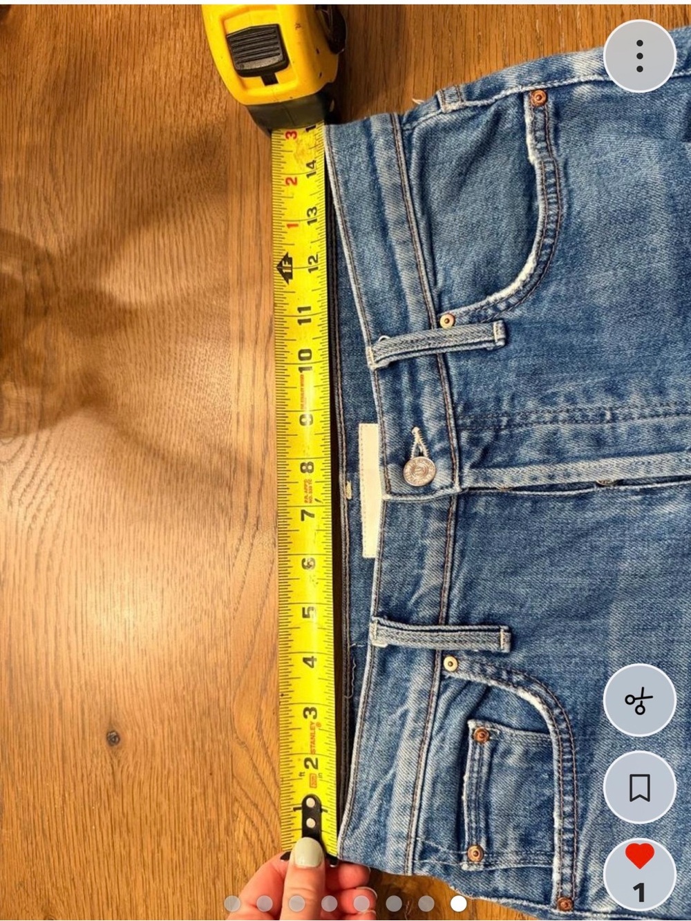 MOTHER Tom Cat Straight-Leg Jeans 29 - Picture 7 of 7